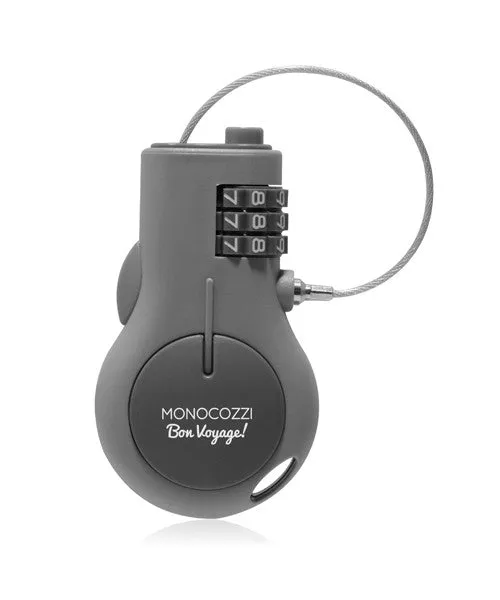 Monocozzi | Bon Voyage Portable Retractable Lock (3-Digits)