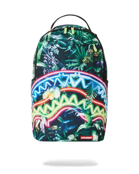 Neon Shark Jungle  Dlxsr Backpack