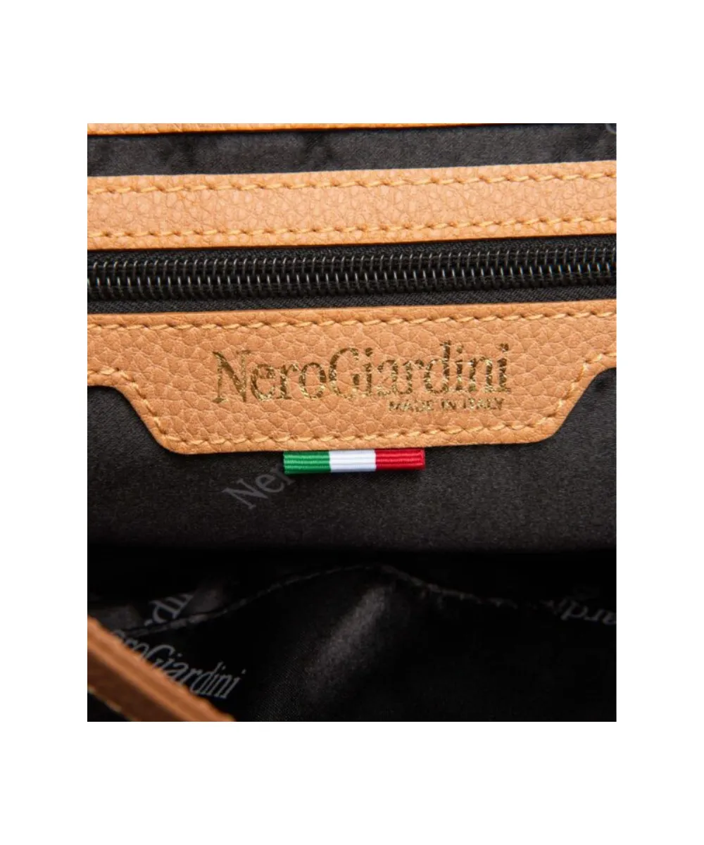 NERO GIARDINI CROSSBODY IN DARK BROWN