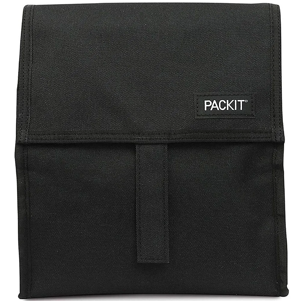 PackIt Freezable Insulated Lunch Bag - Black