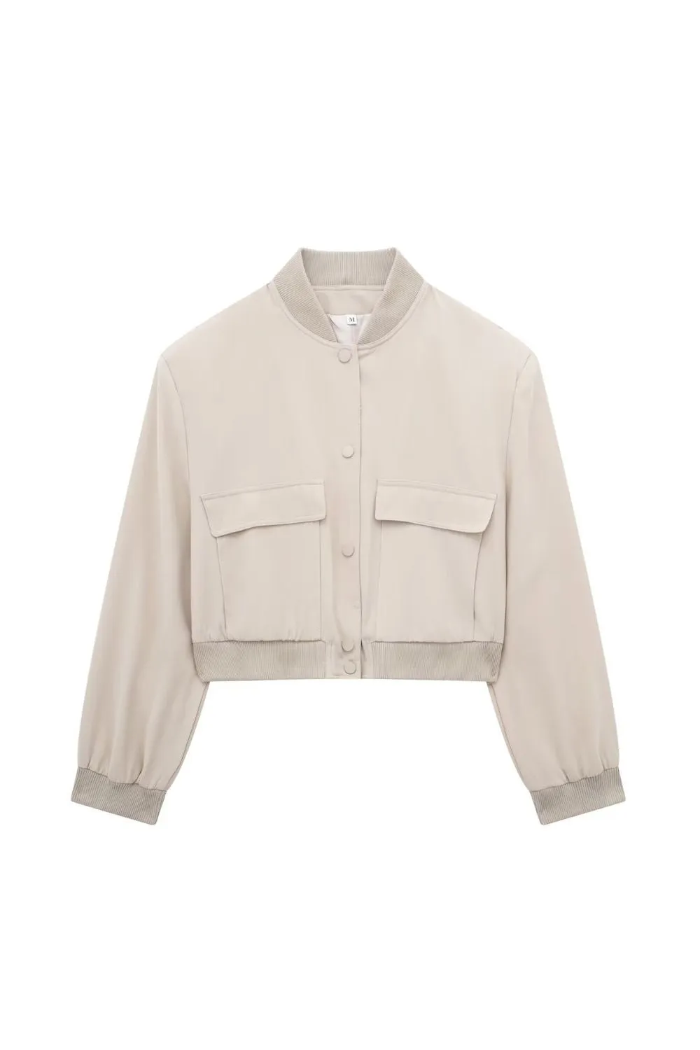 'Penelope' Aviator Bomber with Big Pockets Top