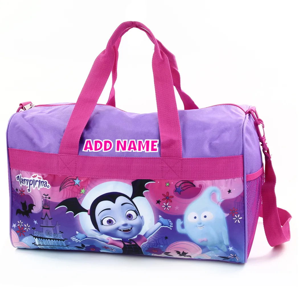 Personalized Kid's Travel Duffel Bag - Vampirina