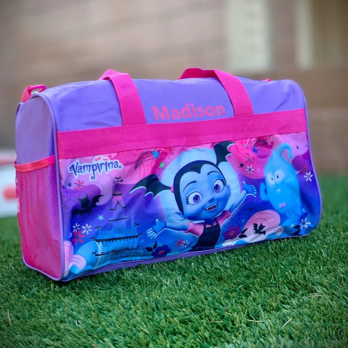 Personalized Kid's Travel Duffel Bag - Vampirina