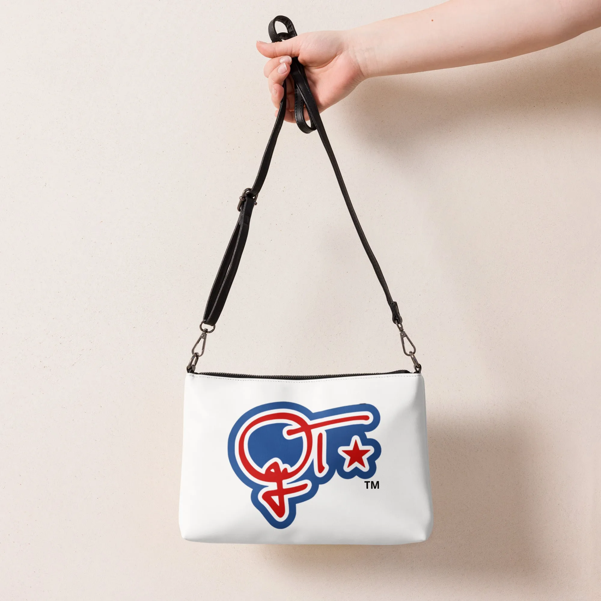 QILLTIME Logo Crossbody bag/ White