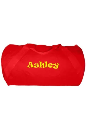 Red Barrel-Sided Duffle Bag 18"