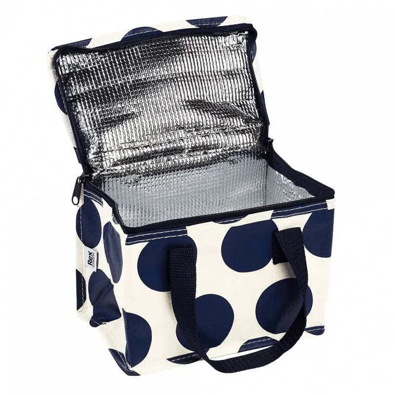 Rex Insulated Lunch Bag - Navy On White Spotlight