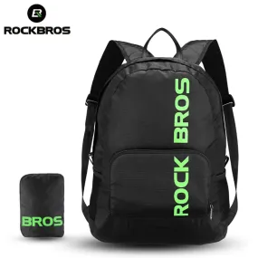 ROCKBROS Portable Rainproof Foldable Sports Backpack for Hiking, Camping, Cycling, and Travel