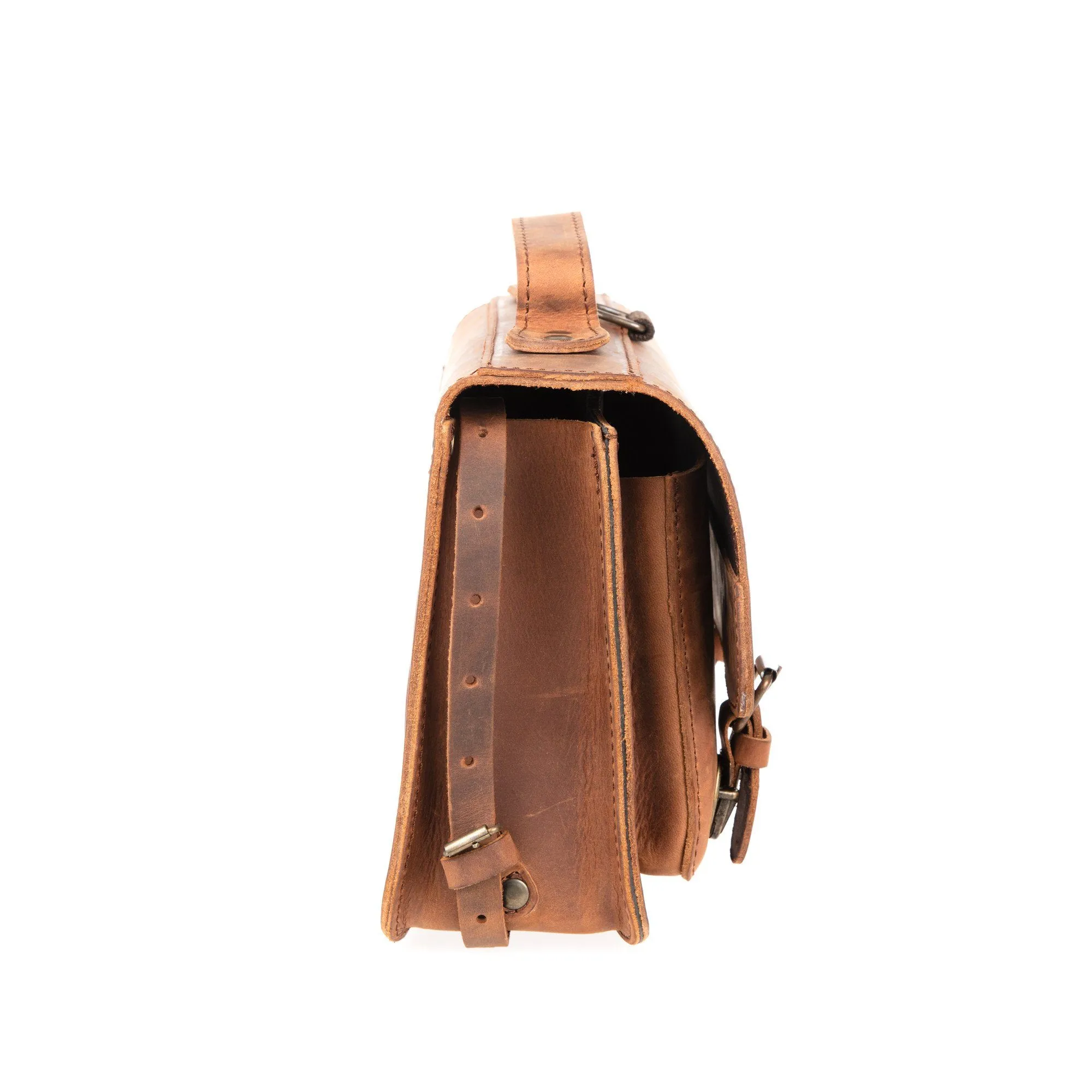 Ruitertassen Classic Kids' School Bag, Brown