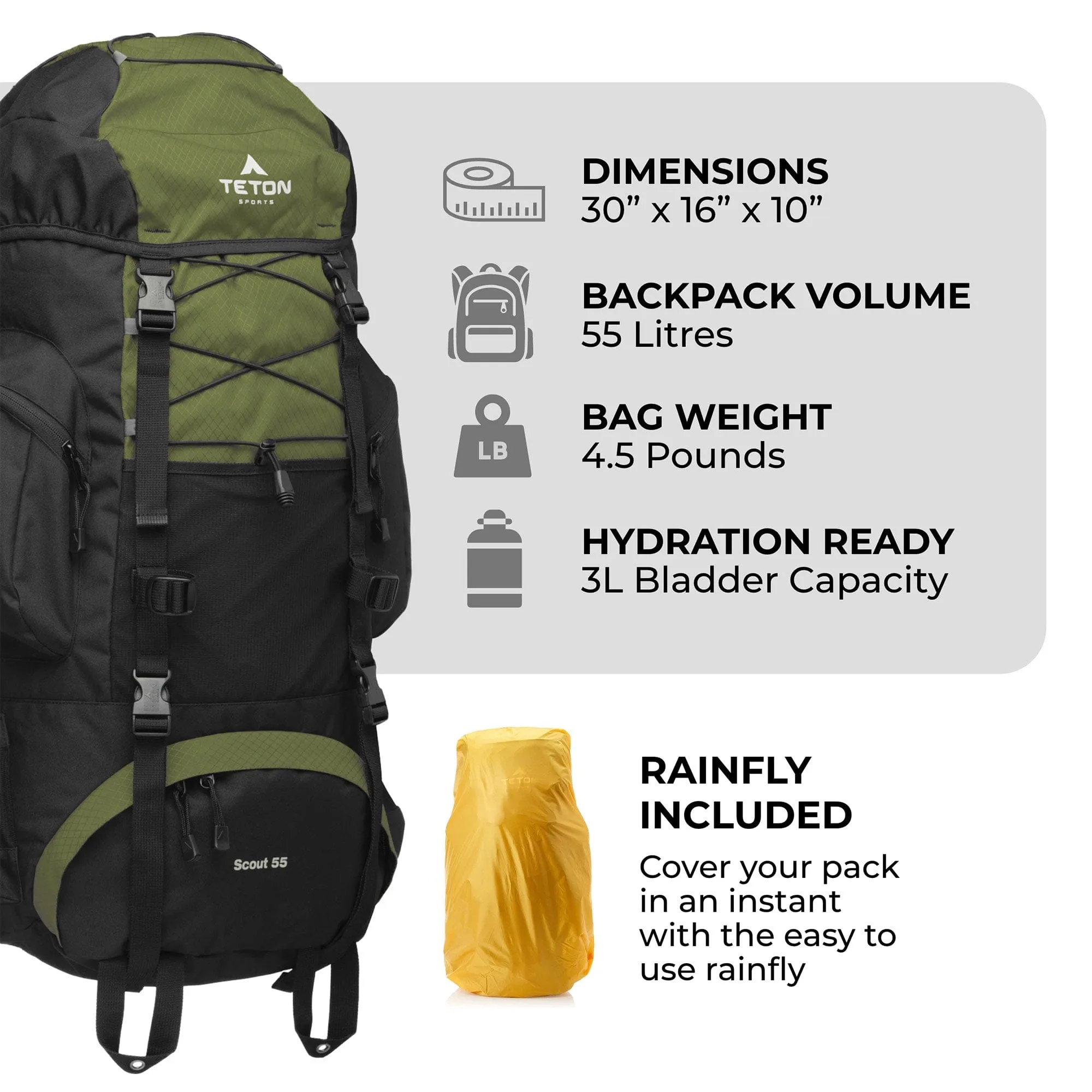 Scout Hiking Backpacks