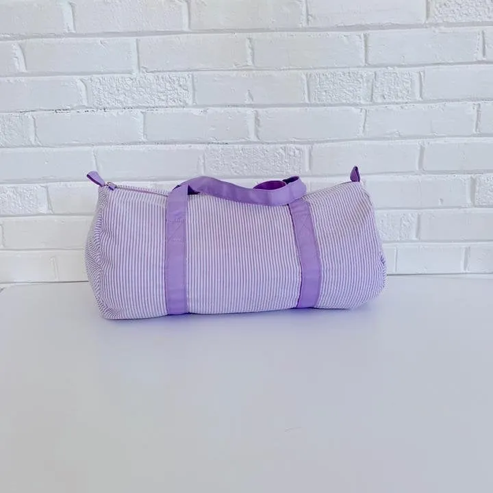 Seersucker Duffle Bags