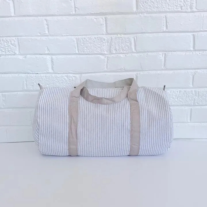 Seersucker Duffle Bags