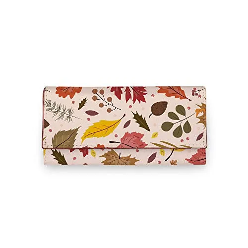 ShopMantra Wallet for Women's | Women's Wallet | Clutch | Vegan Leather | Holds Upto 6 Cards | 2 Notes and 1 Coin Compartment | Magnetic Closure | Multicolor