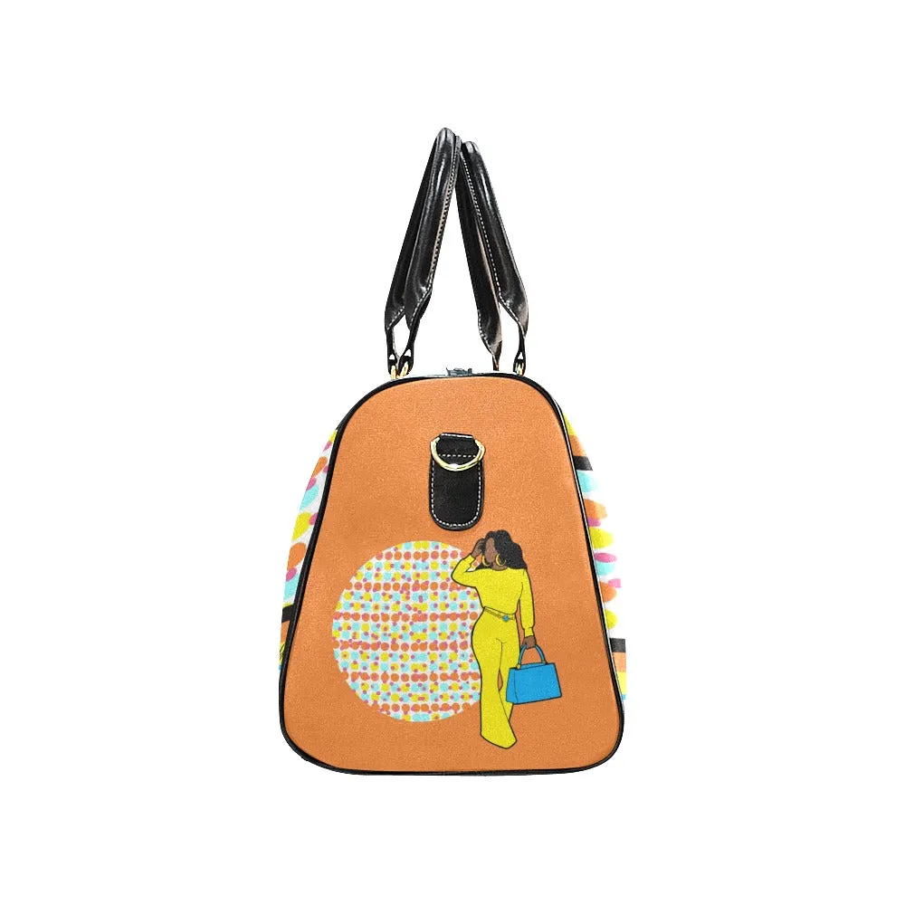 SIGNATURE TCBG BRIGHT LARGE TRAVEL DUFFLE