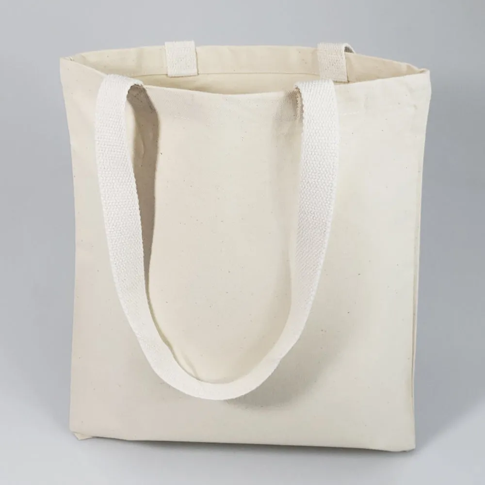 Small Canvas Convention Tote Bag with Long Web Handles - TB204T