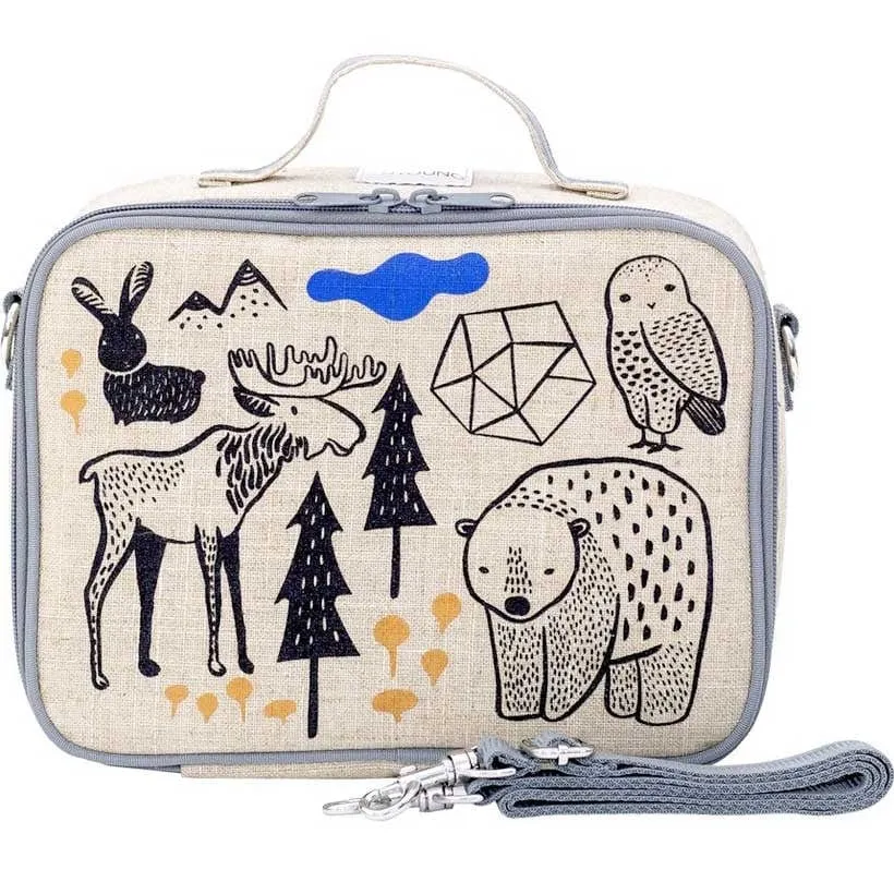 SoYoung Linen Insulated Lunch Box