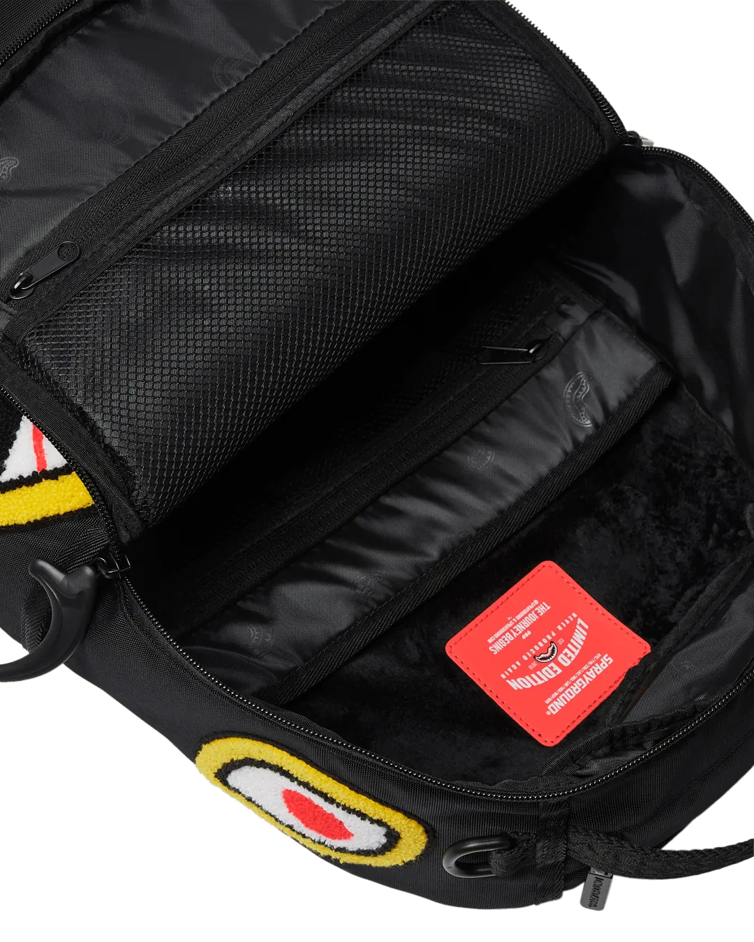 Sprayground Backpack JURASSIC PARK: JURASSIC SHARK DLXRS BACKPACK Black