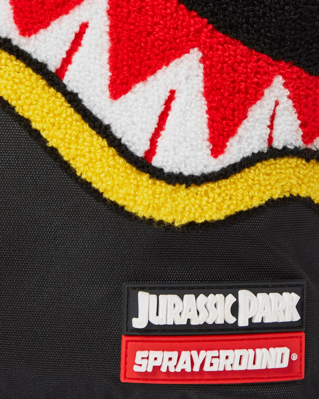 Sprayground Backpack JURASSIC PARK: JURASSIC SHARK DLXRS BACKPACK Black