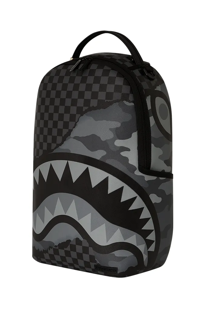 Sprayground Split Up Camo Backpack