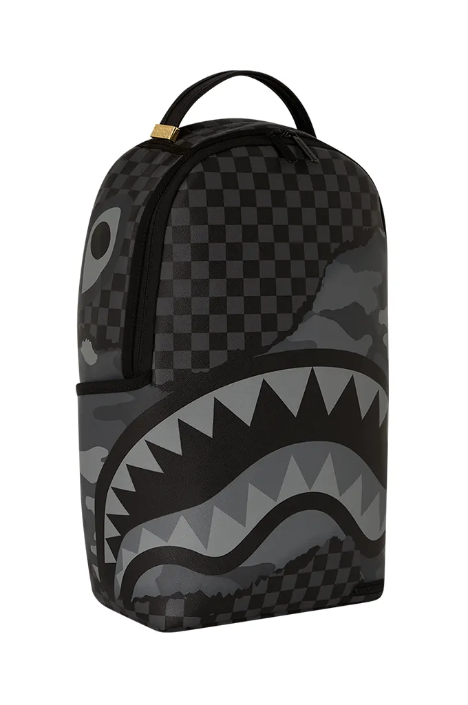 Sprayground Split Up Camo Backpack