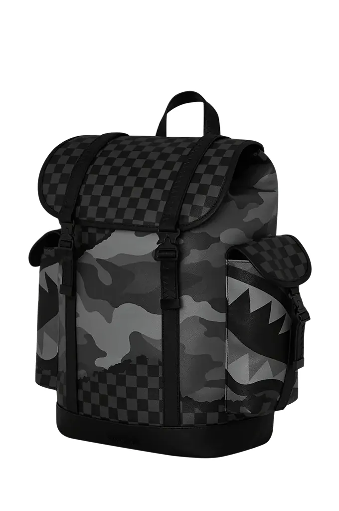 Sprayground Split Up Camo Tear Monte Carlo Backpack