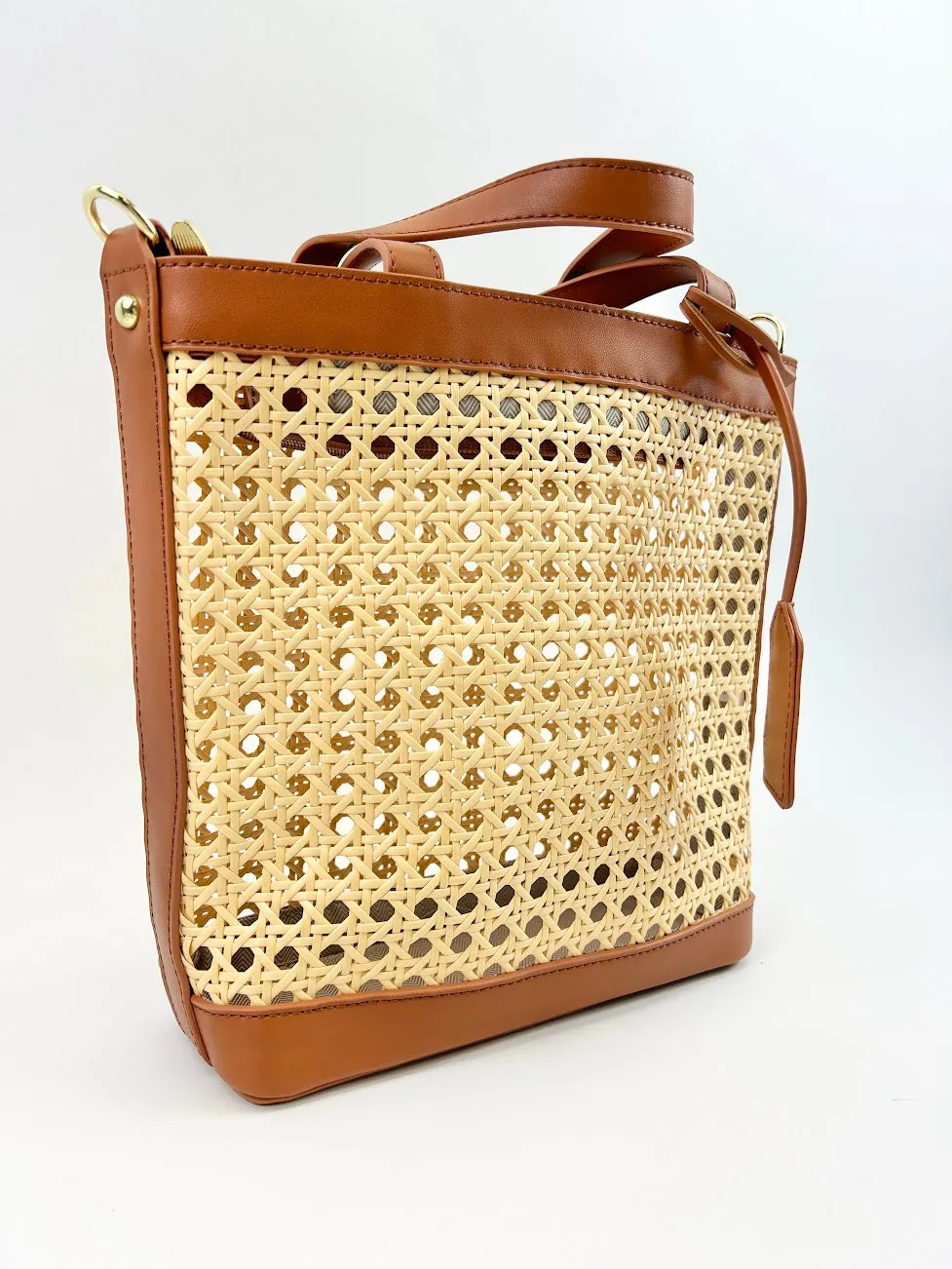 St Barth Tote - Cognac