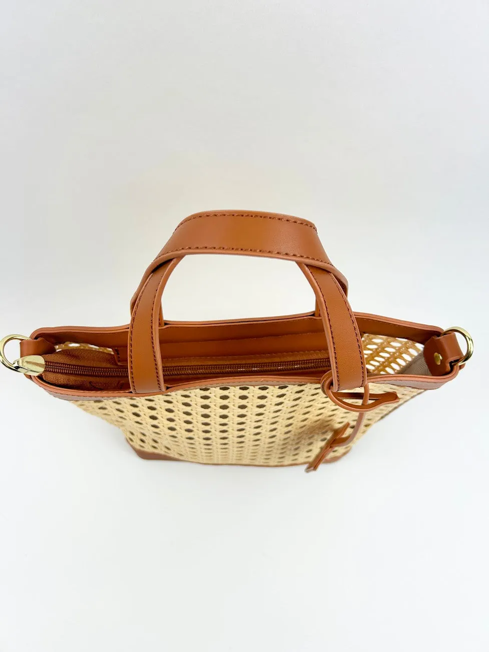 St Barth Tote - Cognac