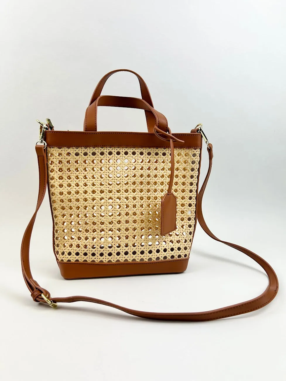 St Barth Tote - Cognac