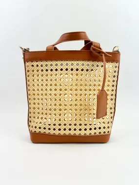 St Barth Tote - Cognac