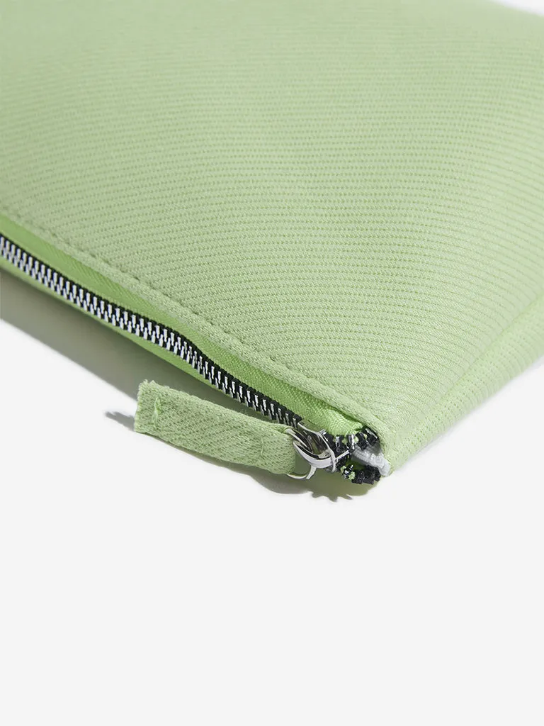 Studiowest Lime Self-Textured Pouch