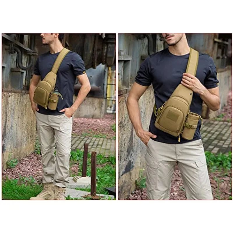 Tactical Multipurpose Crossbody Bag CF-101 BROWN