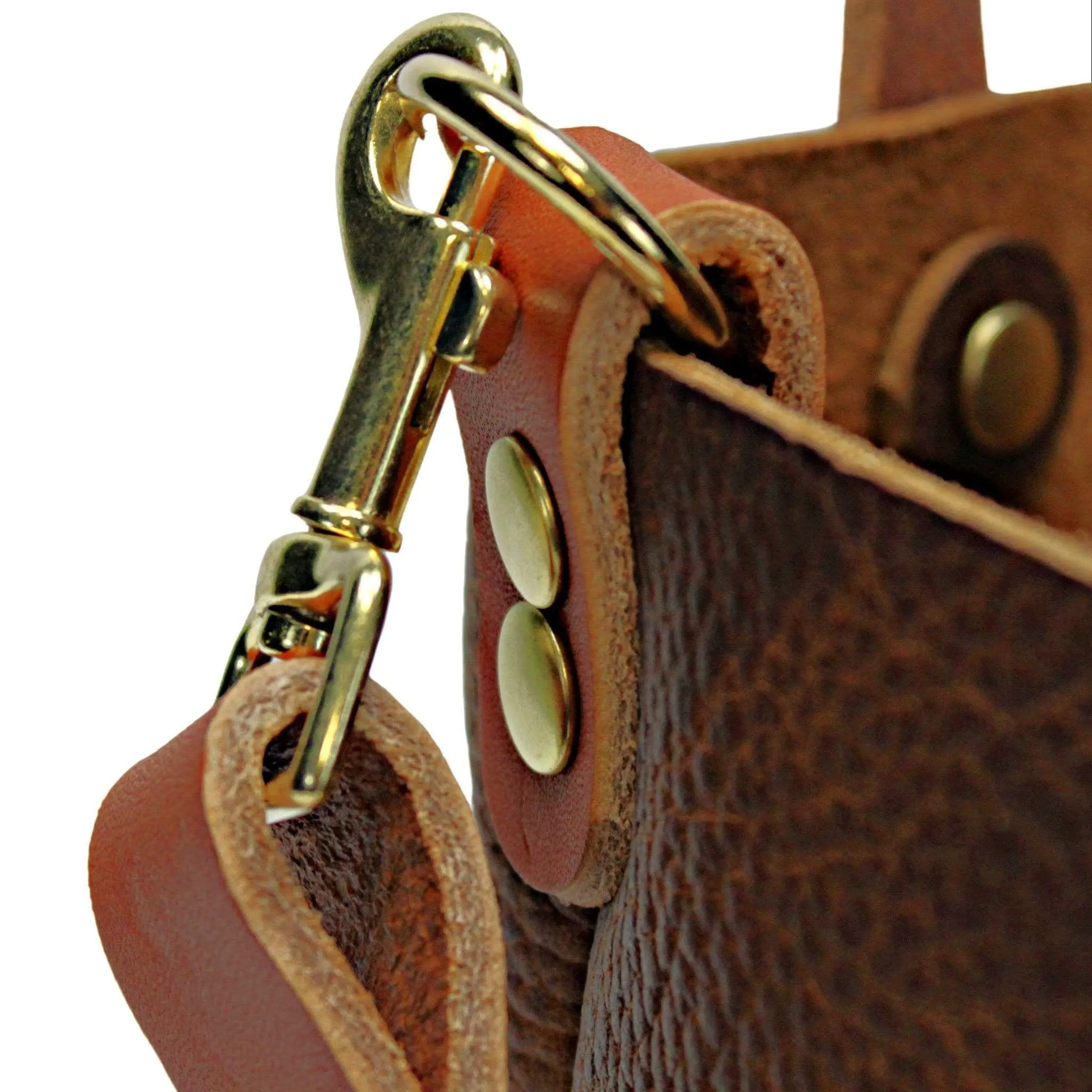 Tan Leather Crossbody