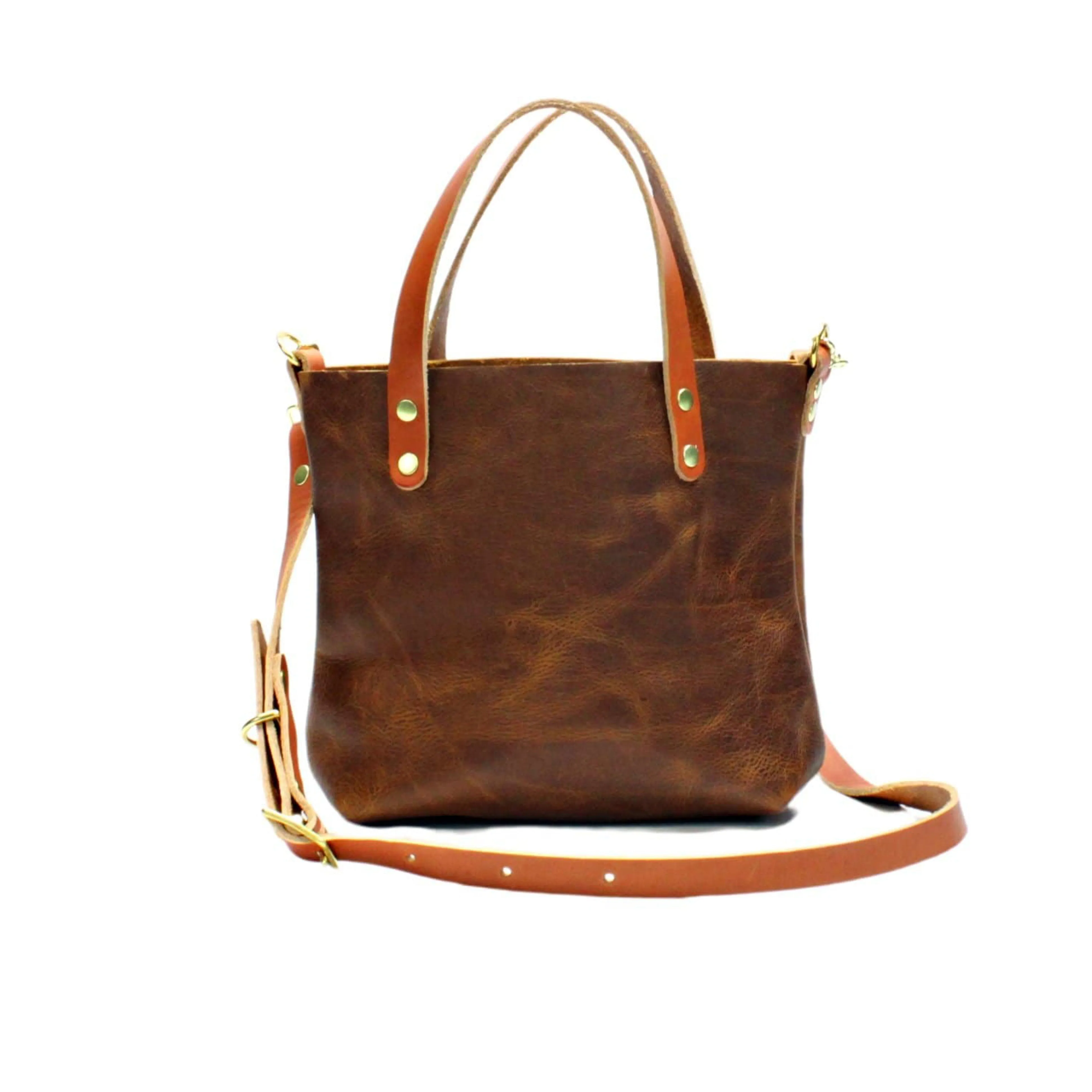 Tan Leather Crossbody