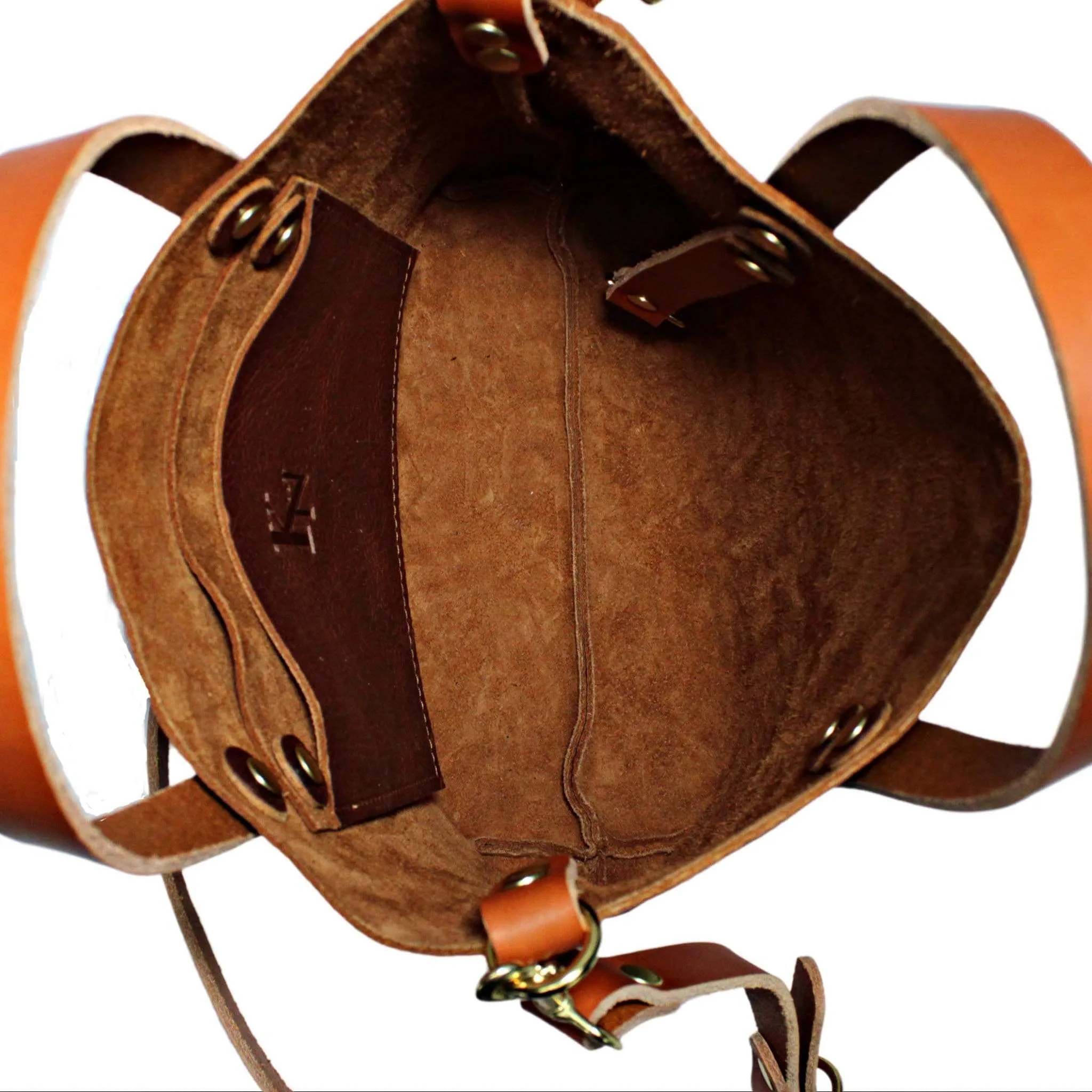 Tan Leather Crossbody