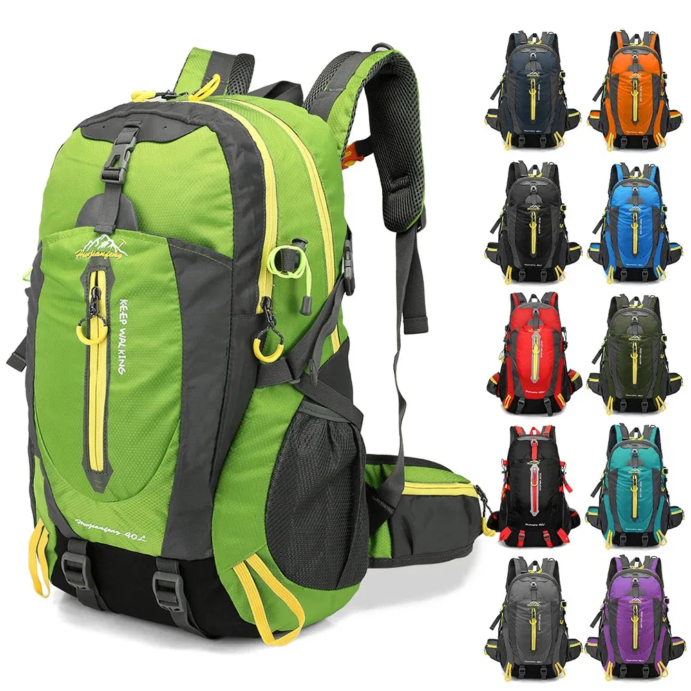 TOMSHOO Water Resistant 40 Litre Backpack