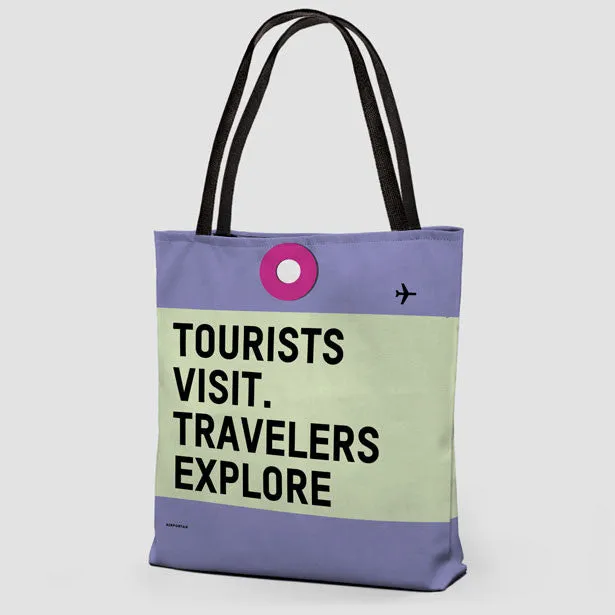 Tourists Visit - Tote Bag