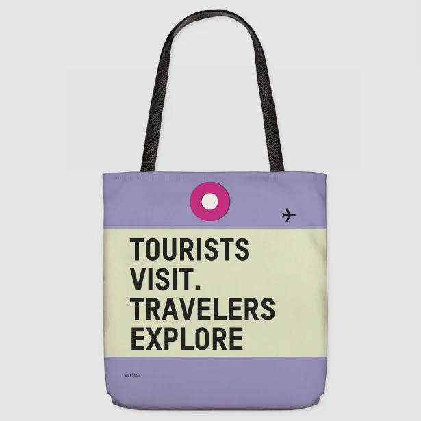 Tourists Visit - Tote Bag