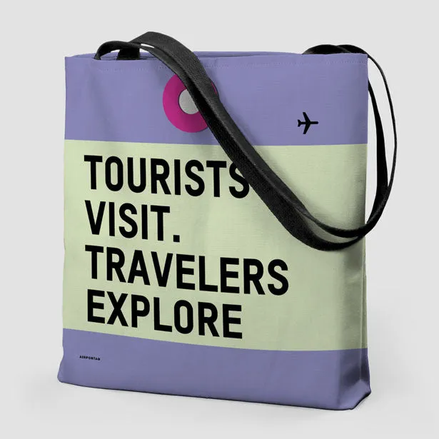 Tourists Visit - Tote Bag