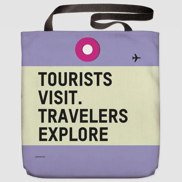 Tourists Visit - Tote Bag