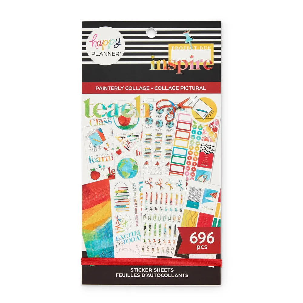 Value Pack Stickers - Painterly Collage