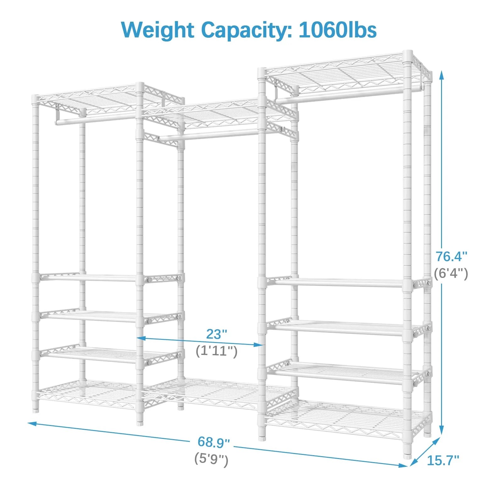 VIPEK S3i Garment Rack