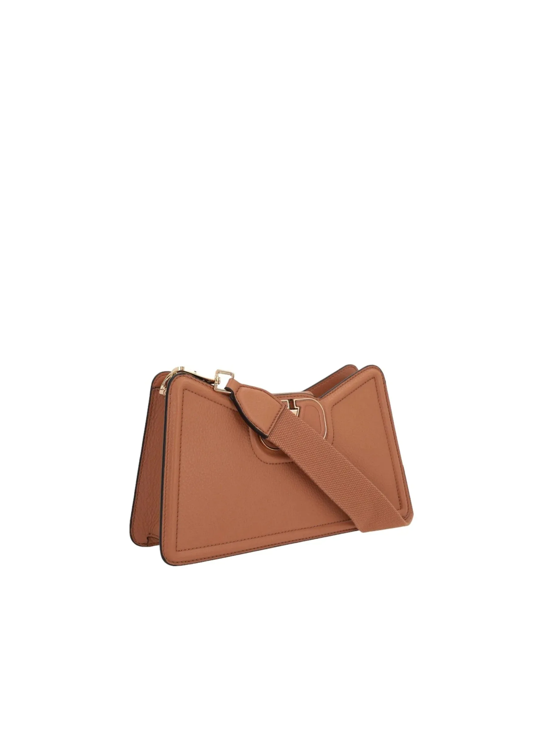 Vlogo Grainy Leather Crossbody Bag