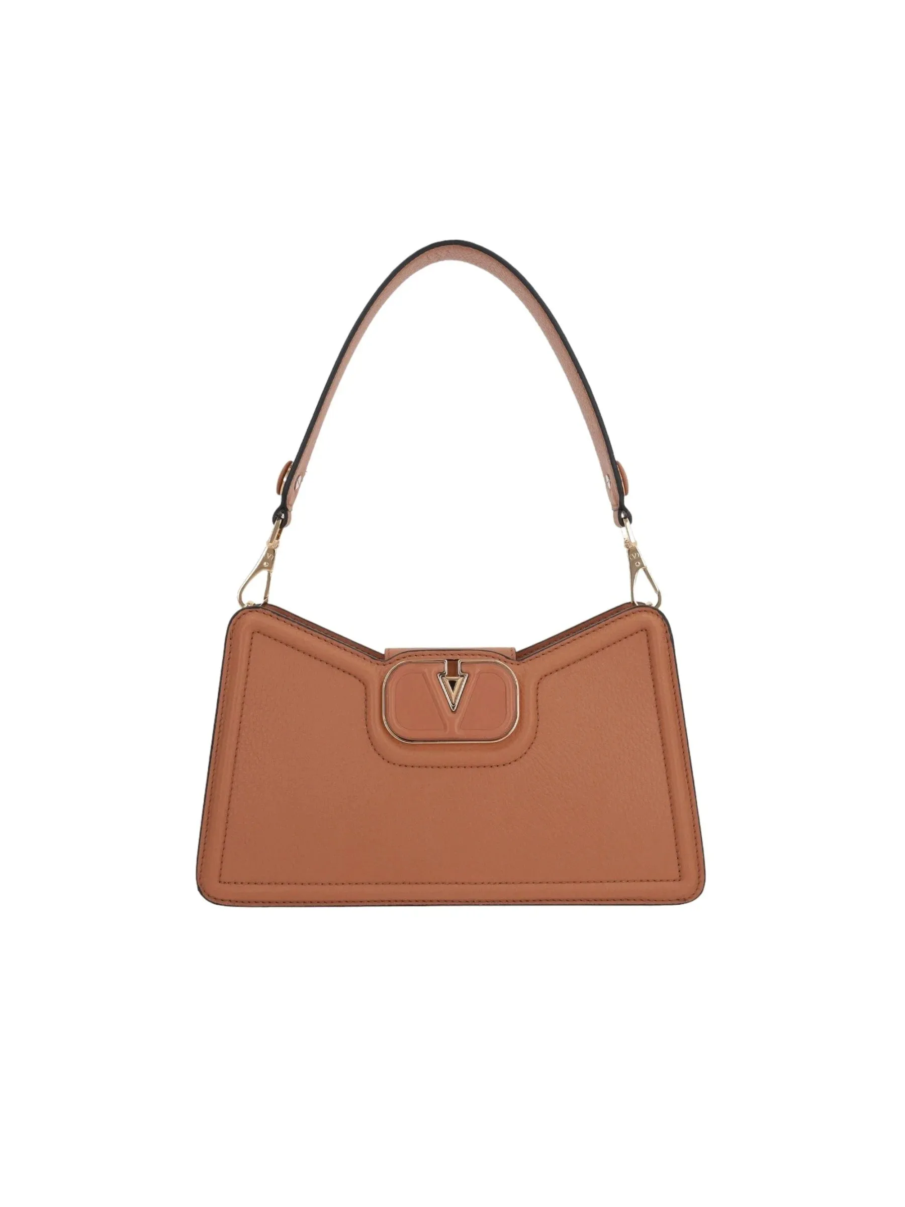 Vlogo Grainy Leather Crossbody Bag