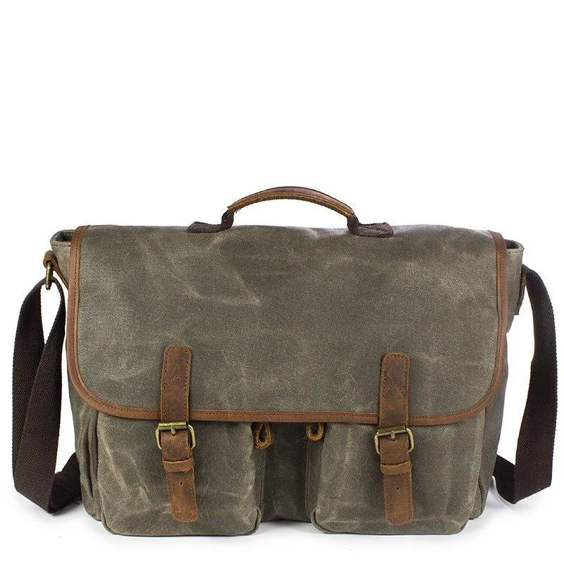 Woosir Mens Canvas Laptop Bags