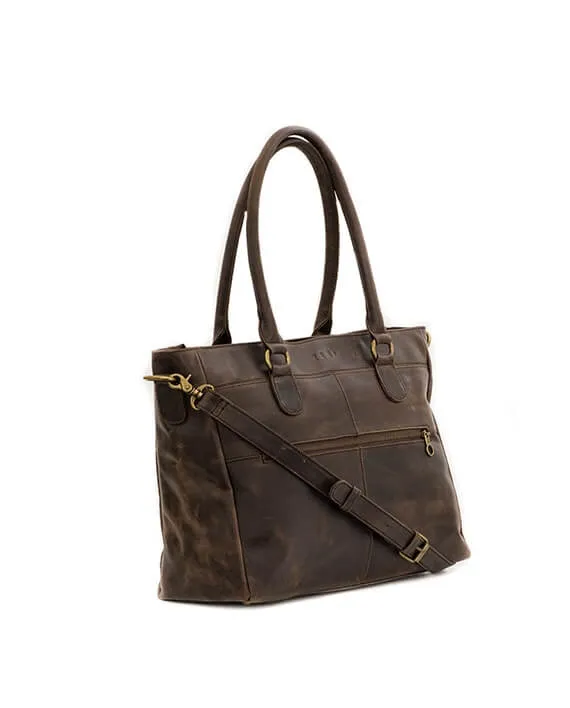 Zemp Casablanca 13” Tote | Waxy Brown